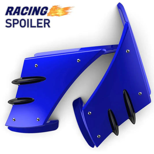 Racing spoiler for faired bikes