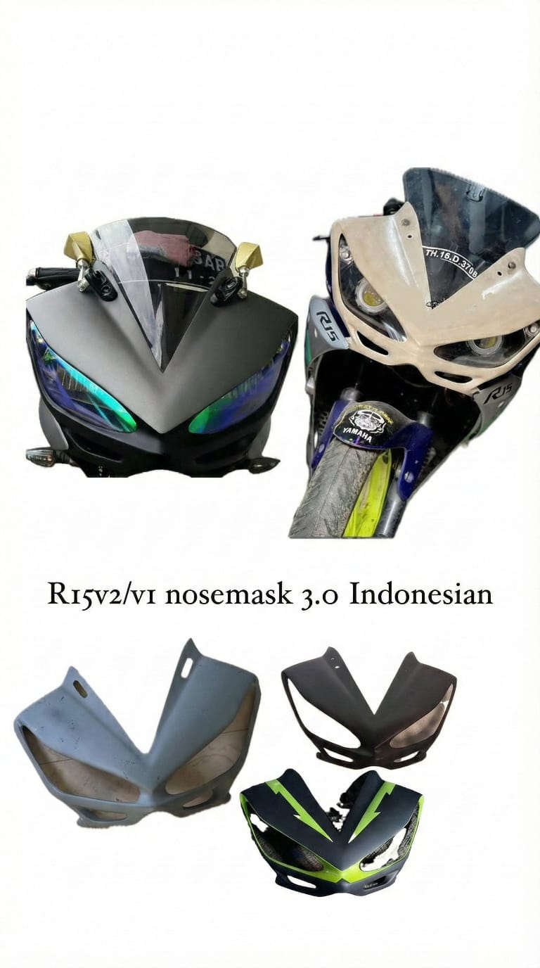R15 V2/V1 Nose mask 3.0 Indonesian