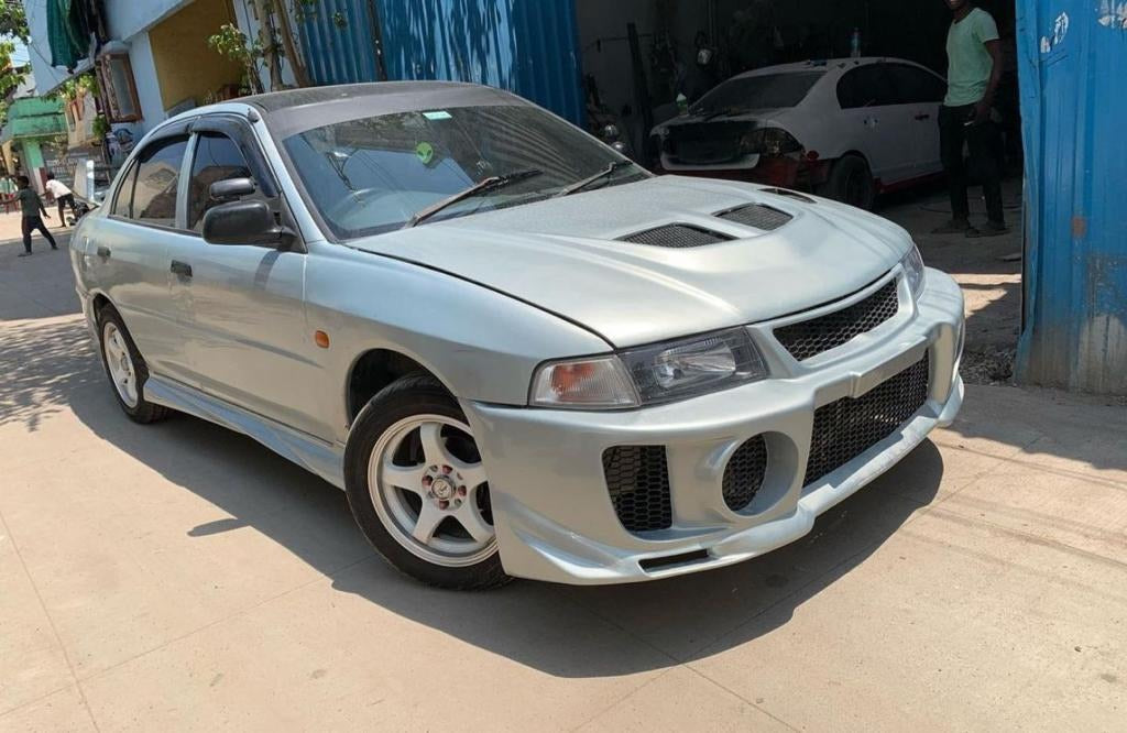 Lancer evo 6 inspired front bumper