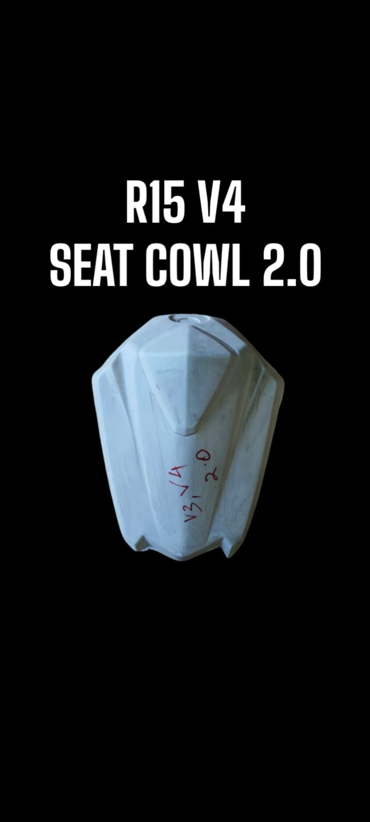 R15 V4 Seat cowl 2.0
