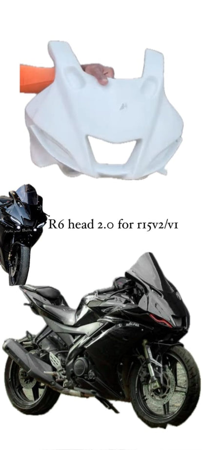 R6 head 2.0 for r15v2/v1