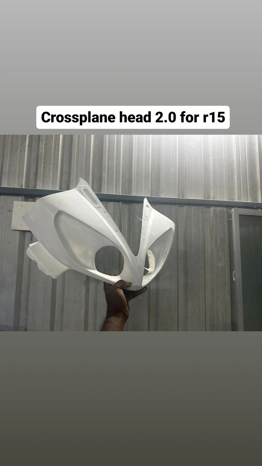 Cross plane head 2.0 for r15v2/v1