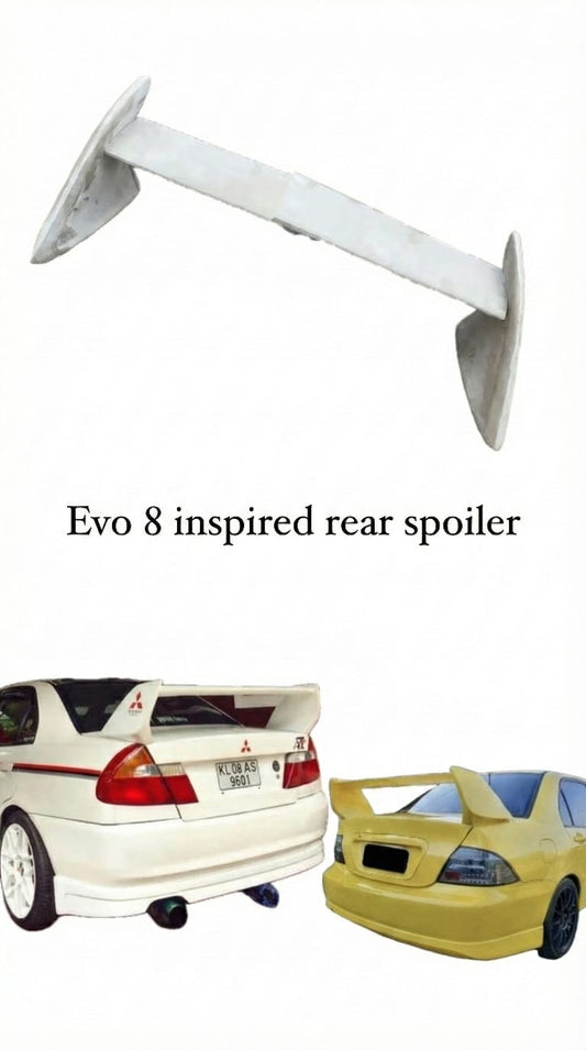 Evo 8 inspired rear spoiler