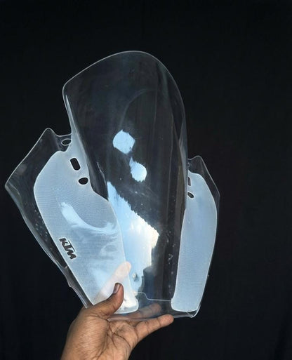 Rc power part visor clear  Thickness 3 mm