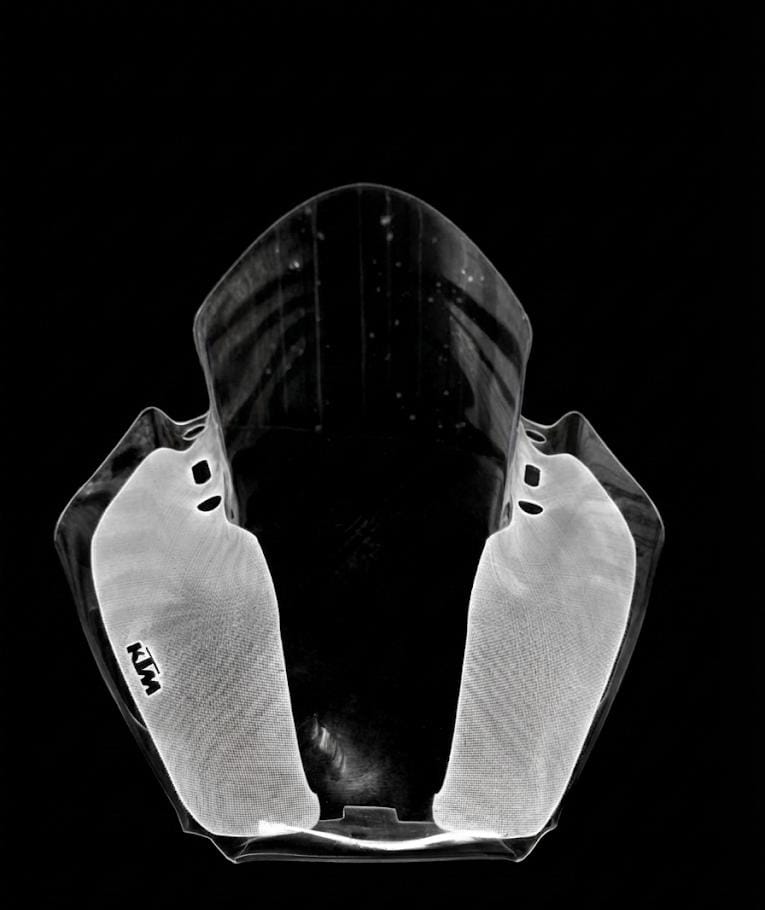 Rc power part visor clear  Thickness 3 mm